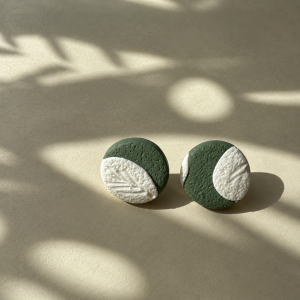 Pendientes Brote · Hojas